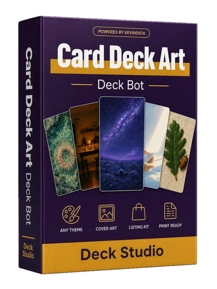 Vesper, the card deck art studio