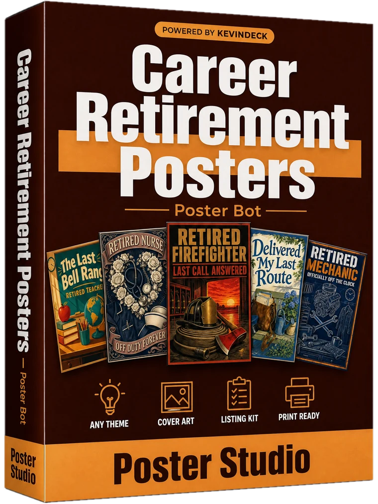 Walt, the career retirement posters studio