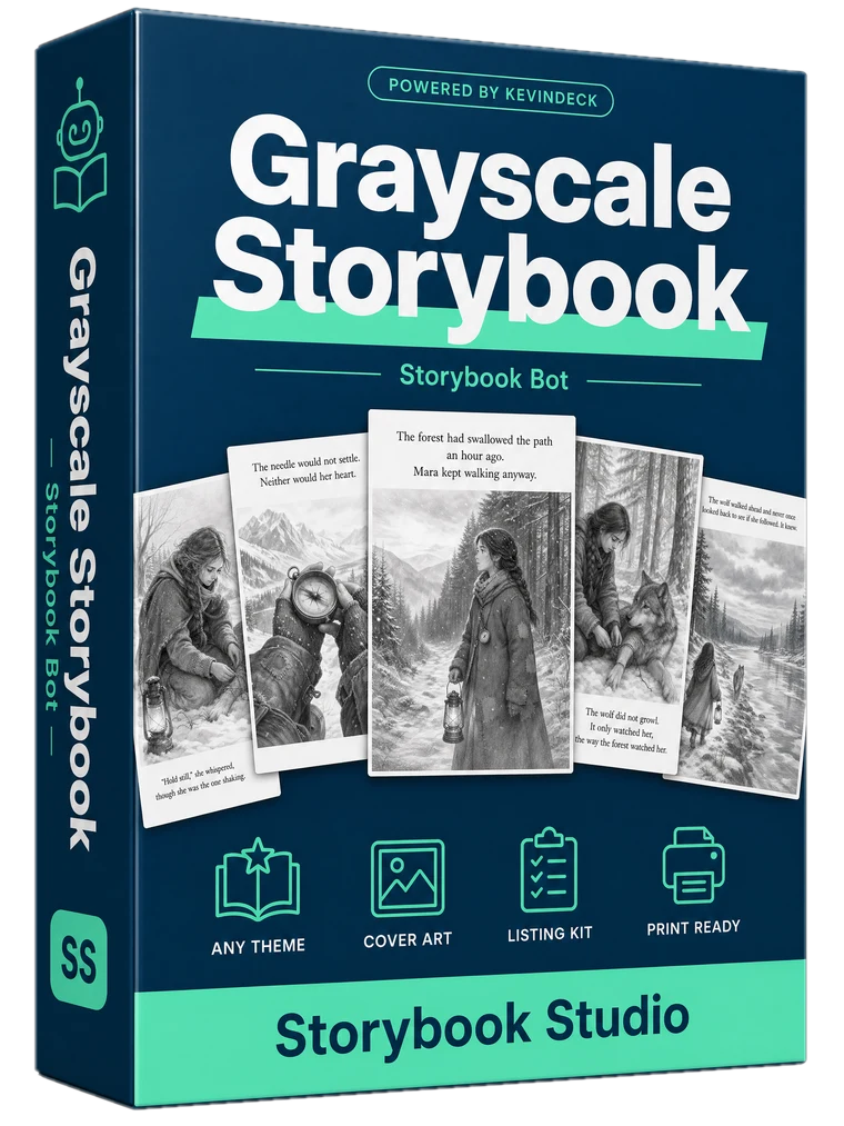 Moss, the grayscale storybook studio