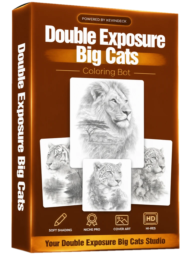 Saba, the double exposure big cats studio