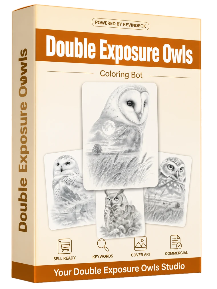 Ollie, the double exposure owls studio