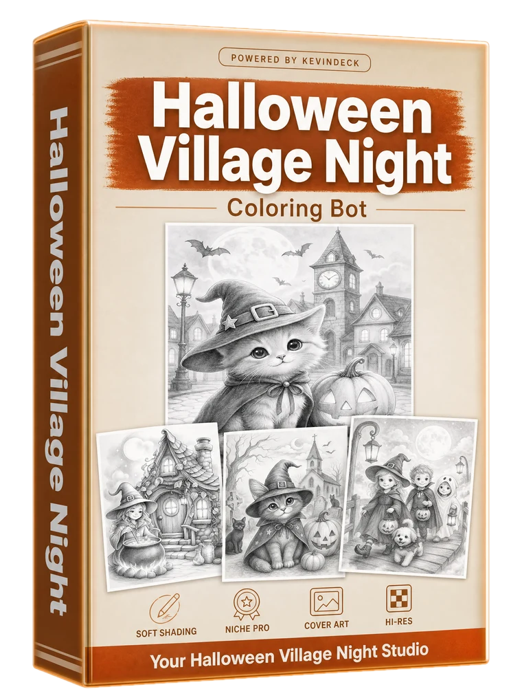 Wick, the halloween village night studio