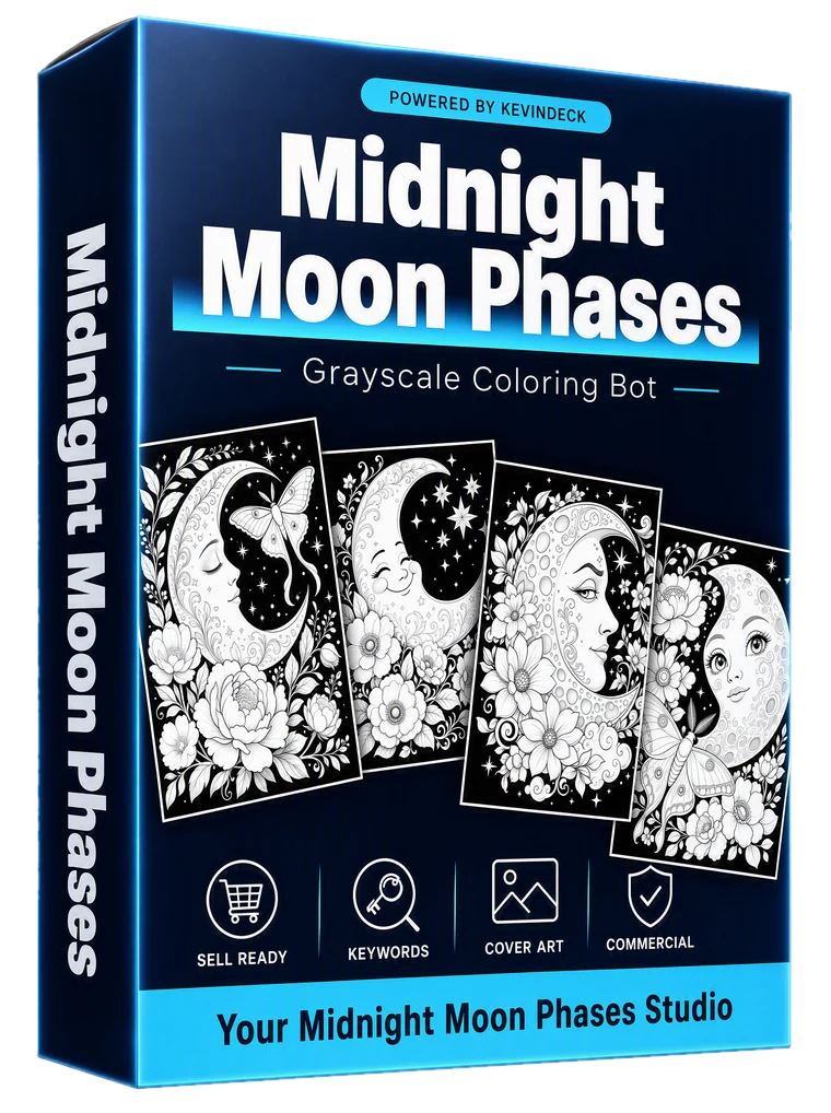 Luna, the midnight moon phases studio