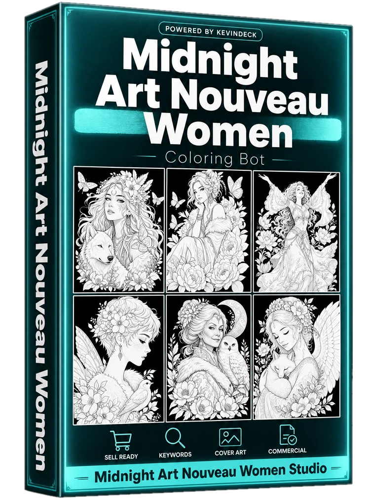 Ornate, the midnight art nouveau women studio