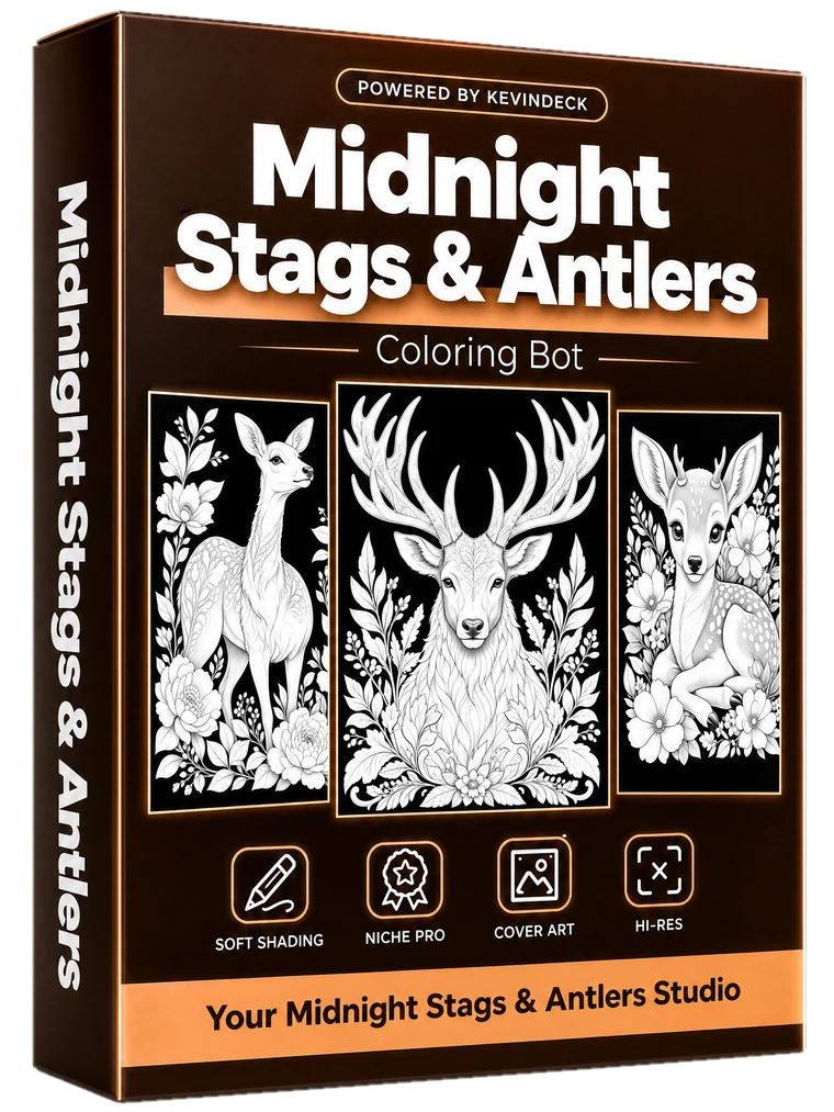 Onyx, the midnight stags & antlers studio