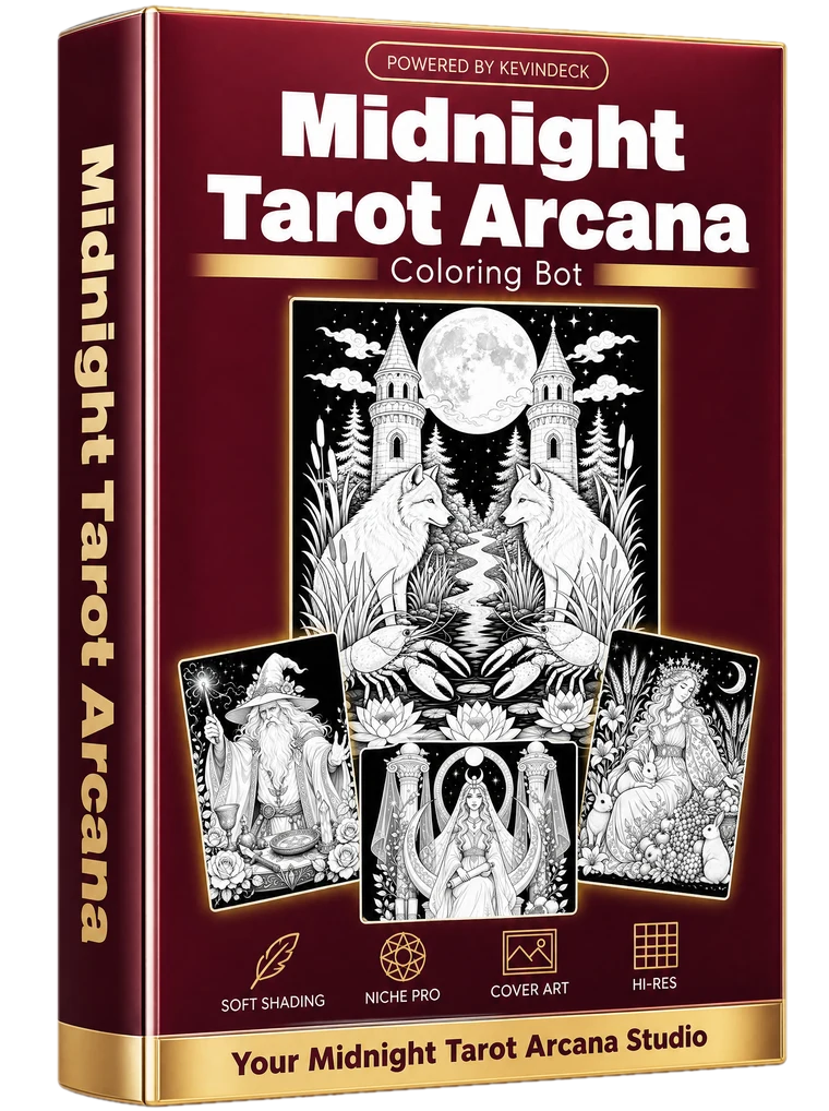 Oracle, the midnight tarot arcana studio