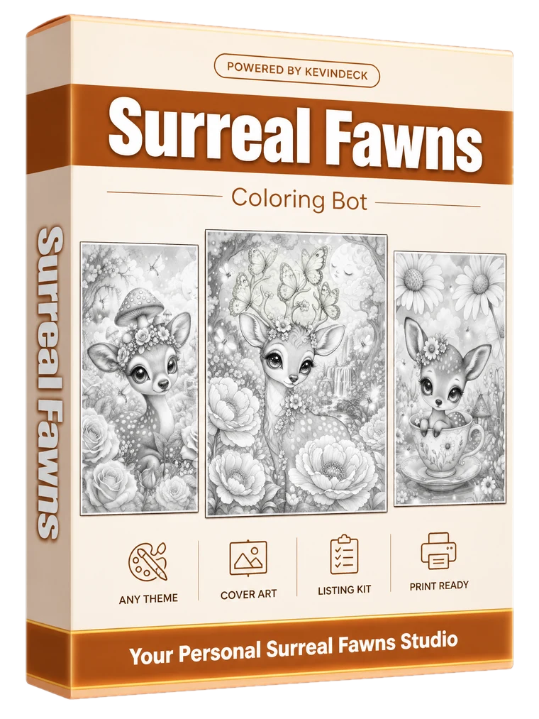 Blossoming, the surreal fawns studio