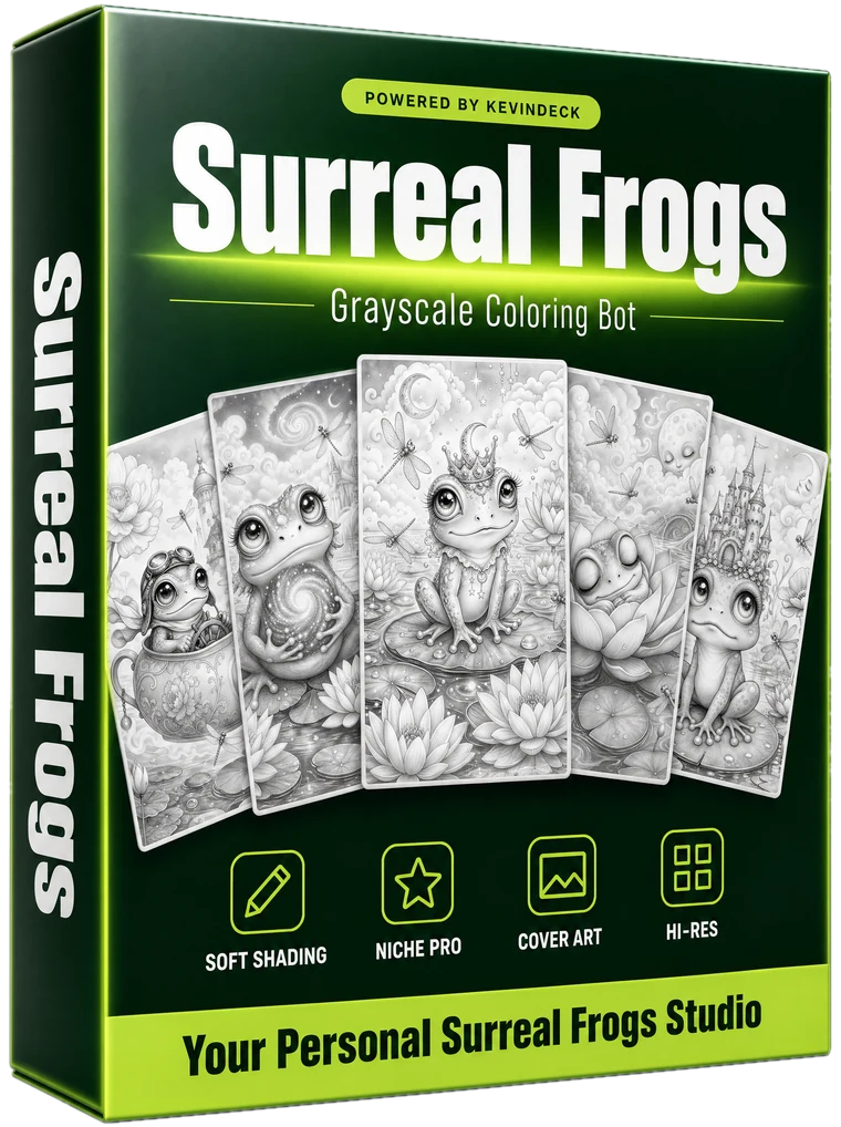 Mossy, the surreal frogs studio