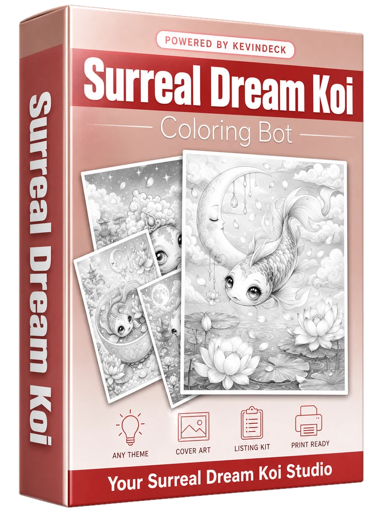 Rippling, the surreal dream koi studio