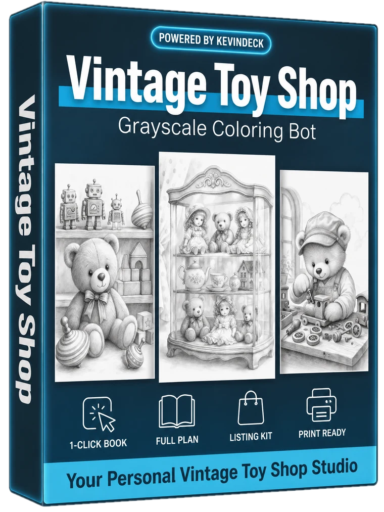 Tinker, the vintage toy shop studio